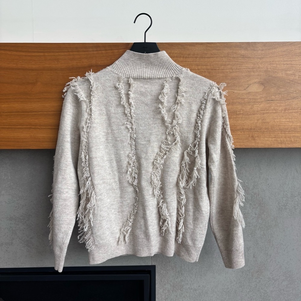 One Grey Day Turtleneck Sweater, Size XS - Picture 10 of 15